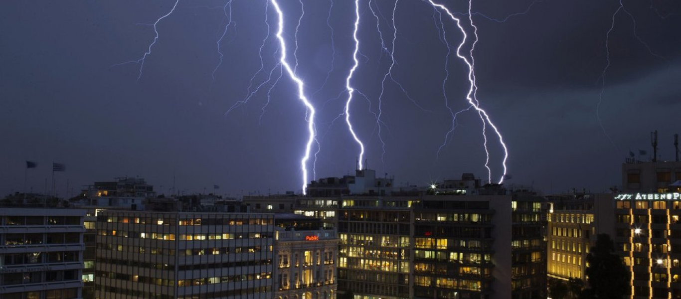 Έκτακτο δελτίο επιδείνωσης καιρού από την ΕΜΥ: Καταιγίδες και χαλάζι - Δείτε που (φωτό)